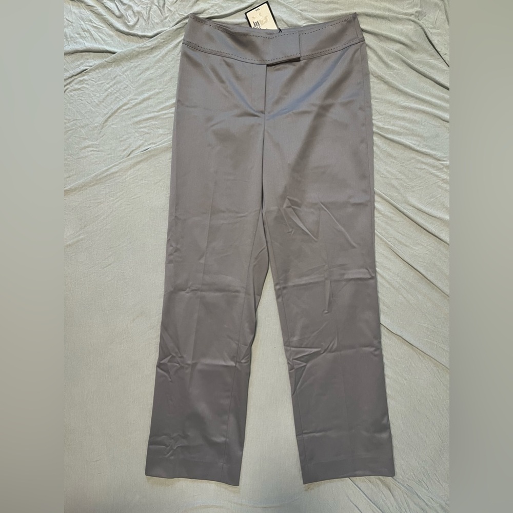St. John Grey Slacks NWT Size 6